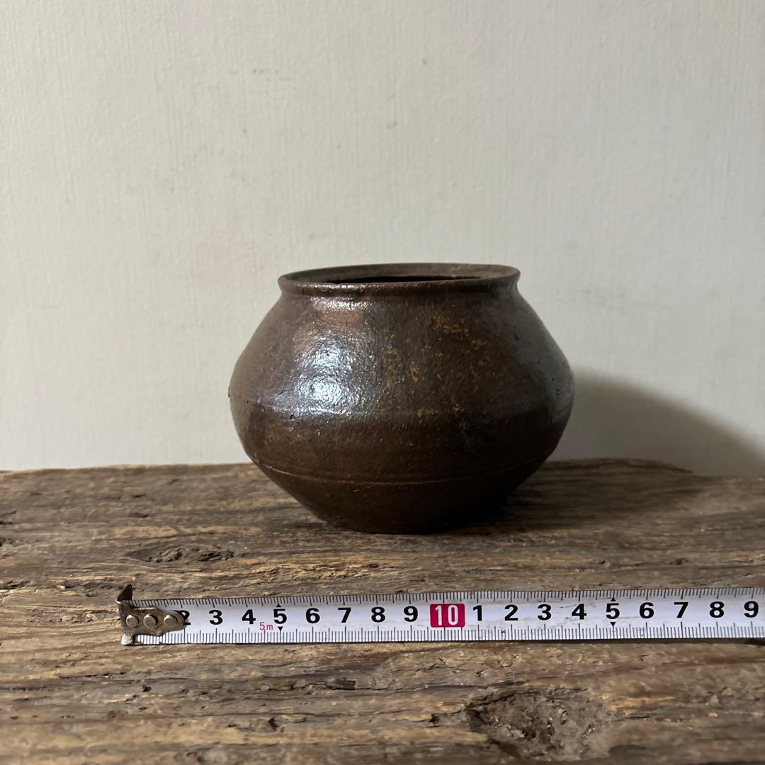 李朝　壺　オンギ 韓国アンティーク　その23検：骨董アンティーク.花器.白洲正子