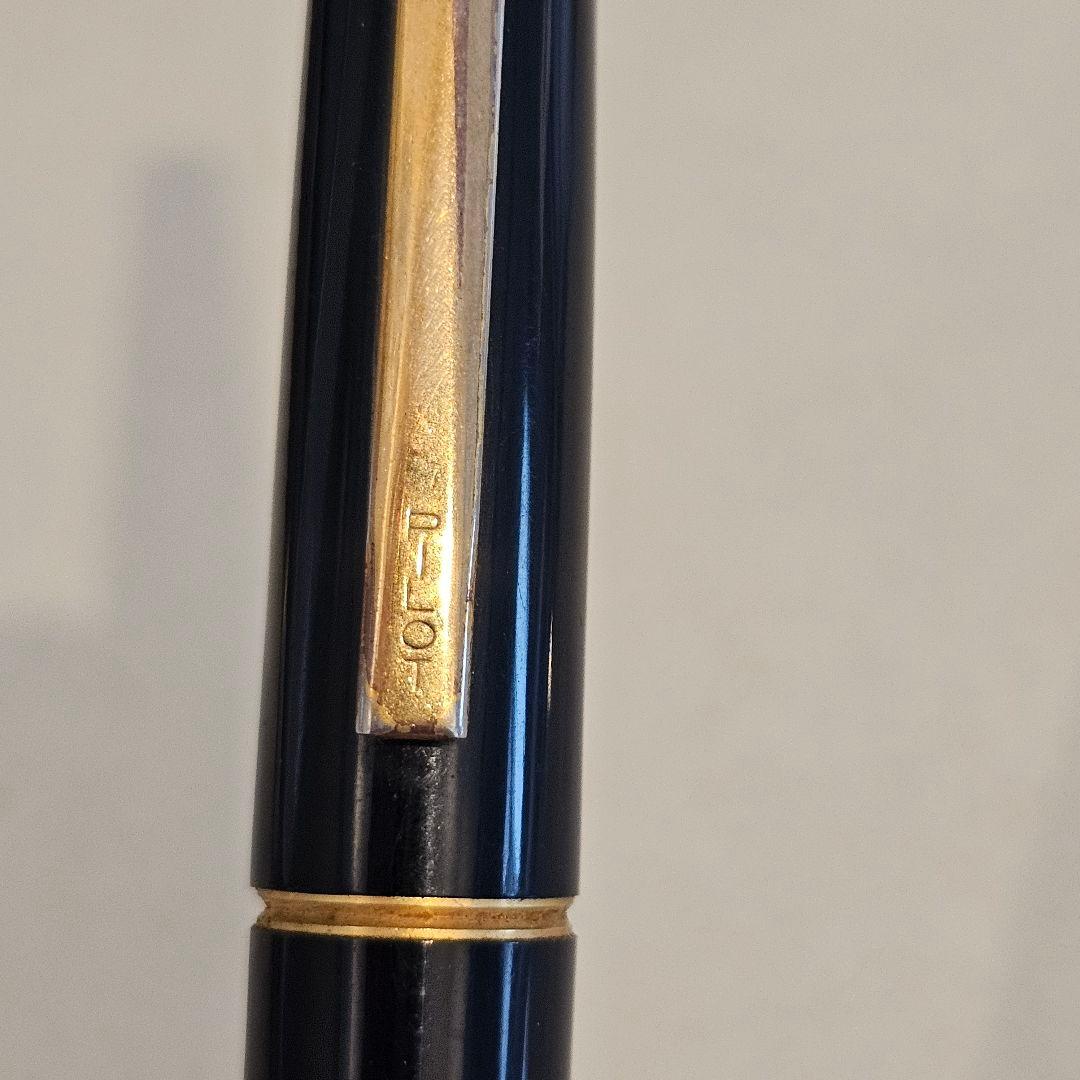 PILOT キャップレス ノック式 ヴィンテージ万年筆14K