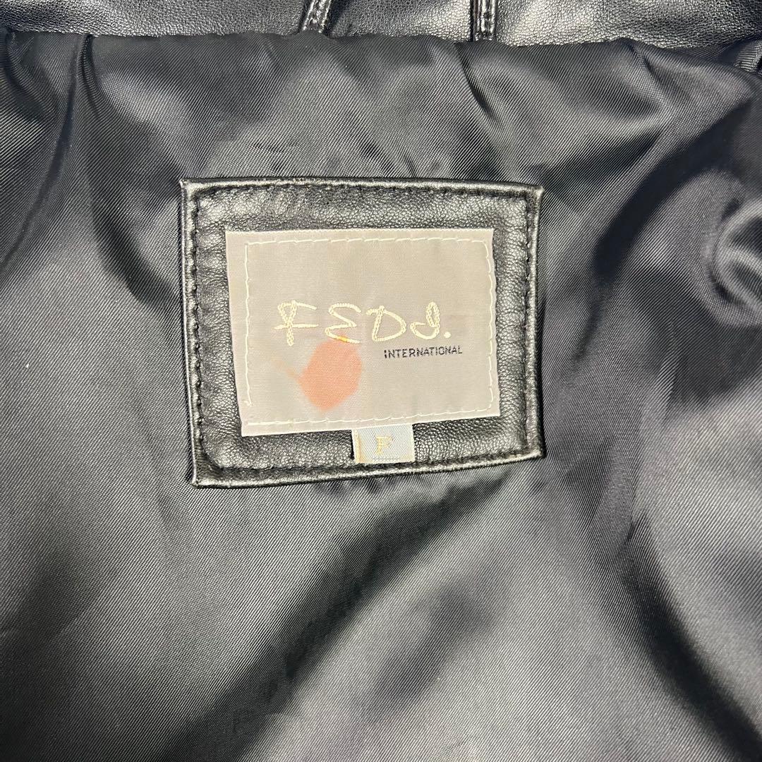 90s レザージャケット シングルライダース スタッズ 星 短丈 ショート丈