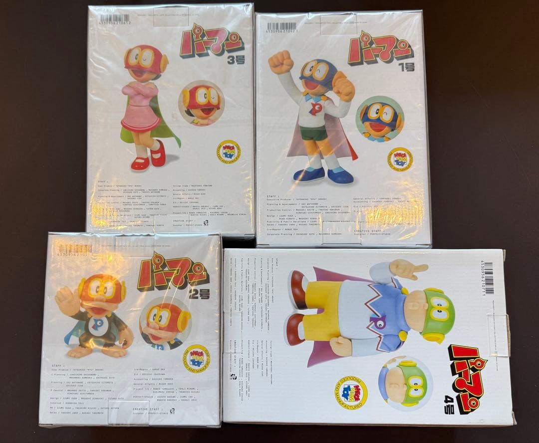 よっくん・新品未開封メディコムトイVCD パーマン フィギュア 4体セット