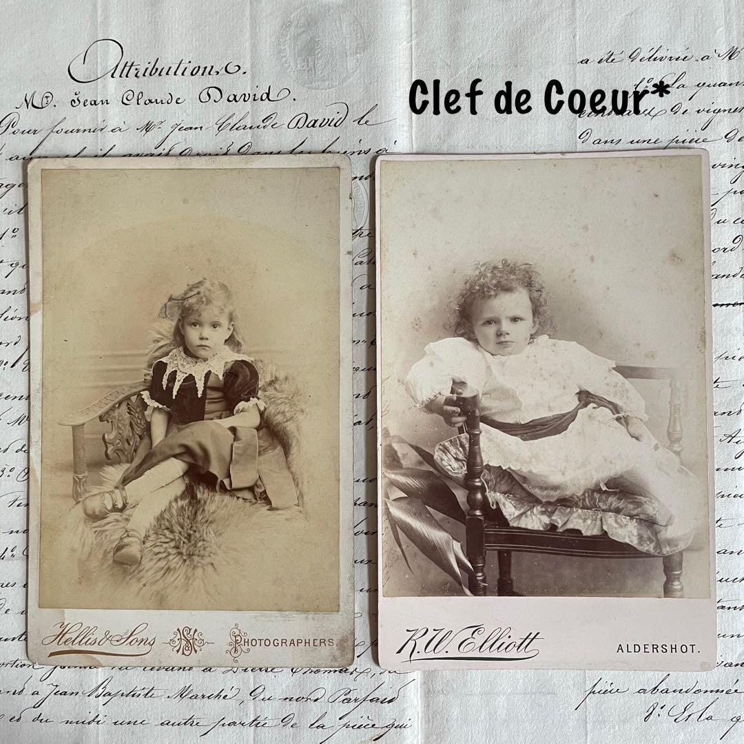 0425i アンティーク カルトキャビネ キャビネットフォト イギリス ドイツ