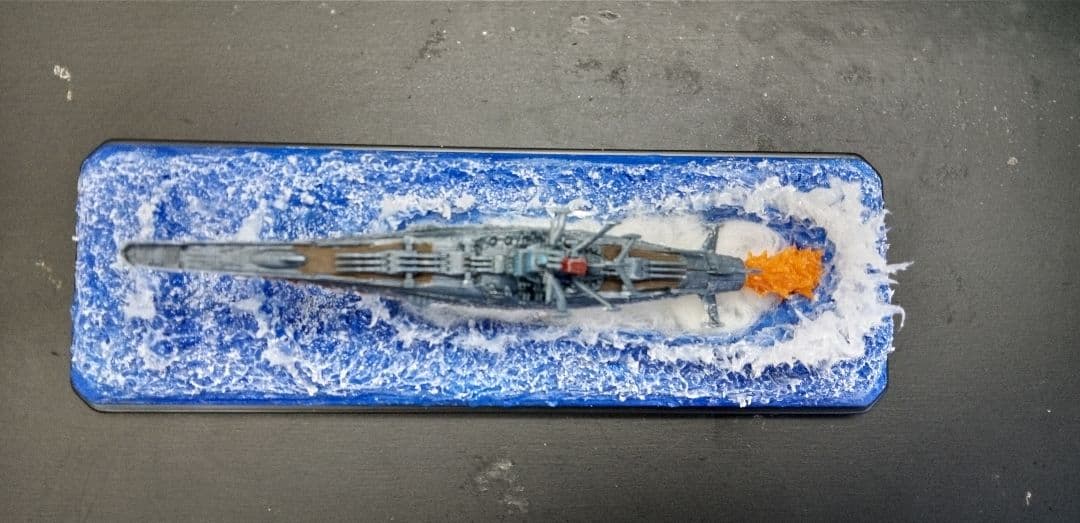 バンダイ.メカコレシリーズ.宇宙戦艦ヤマト2202ジオラマ完成品