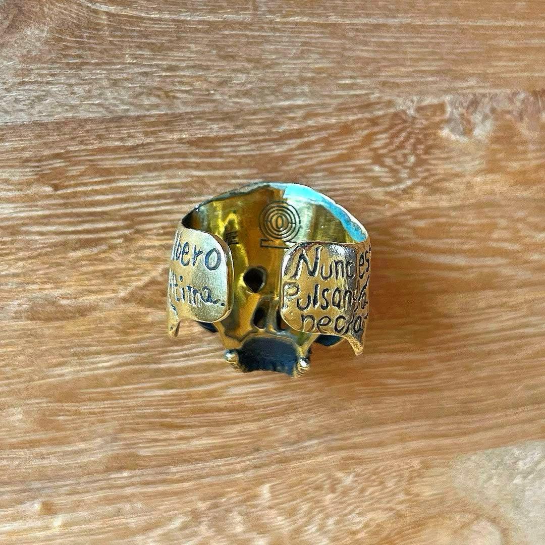 呪具屋 ジュグヤ メメントモリ スカル リング 約17号位