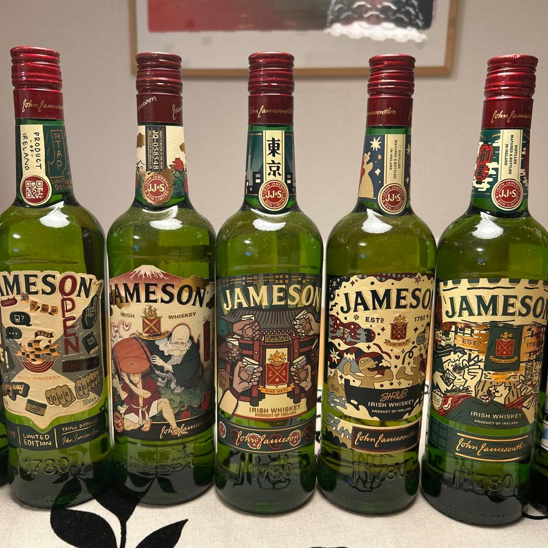ジェムソン　ウイスキー 限定版 8本セット