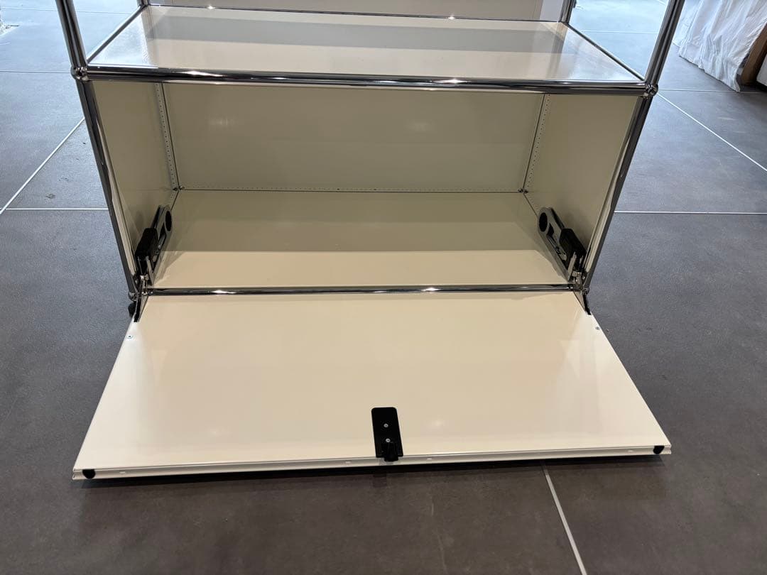 USMハラー【正規品】　ホワイト　超美品　スチールラック