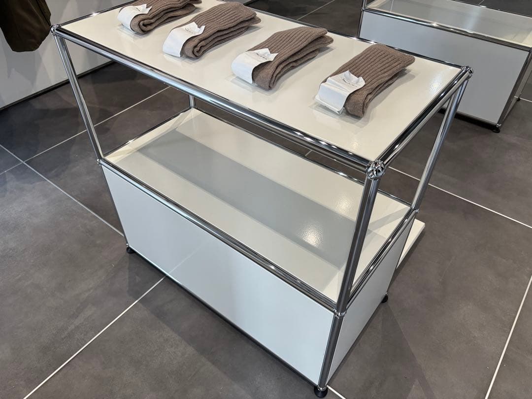 USMハラー【正規品】　ホワイト　超美品　スチールラック