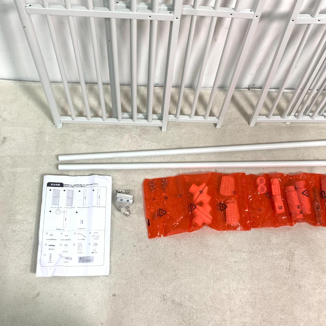 訳あり新品猫 脱走防止 ぺットゲート ペットケージ 867-160