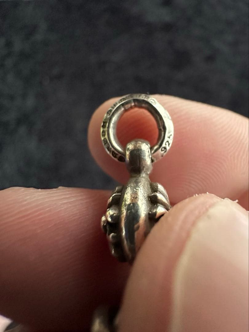 クロムハーツ　ワンボールタイニーCHチャームペンダント