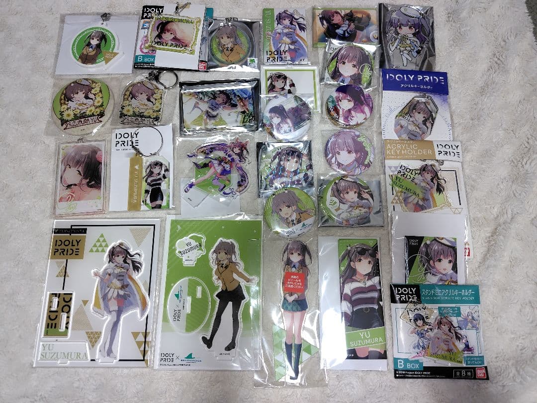 IDOLY PRIDE アイプラ 鈴村優 缶バッジ アクキー ポスカ