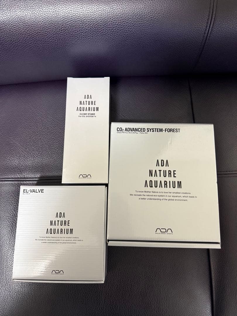 ADA CO2 アドバイスシステム　フォレスト・ELバルブ・クリアスタンド　新品