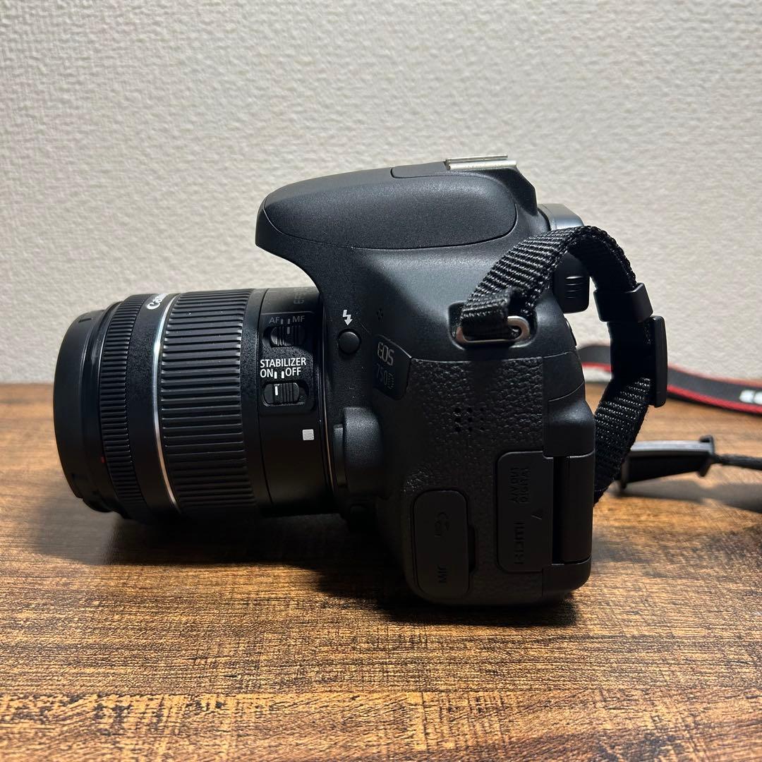 Canon EOS 750D デジタル一眼レフカメラ 保護ケース・充電器付き