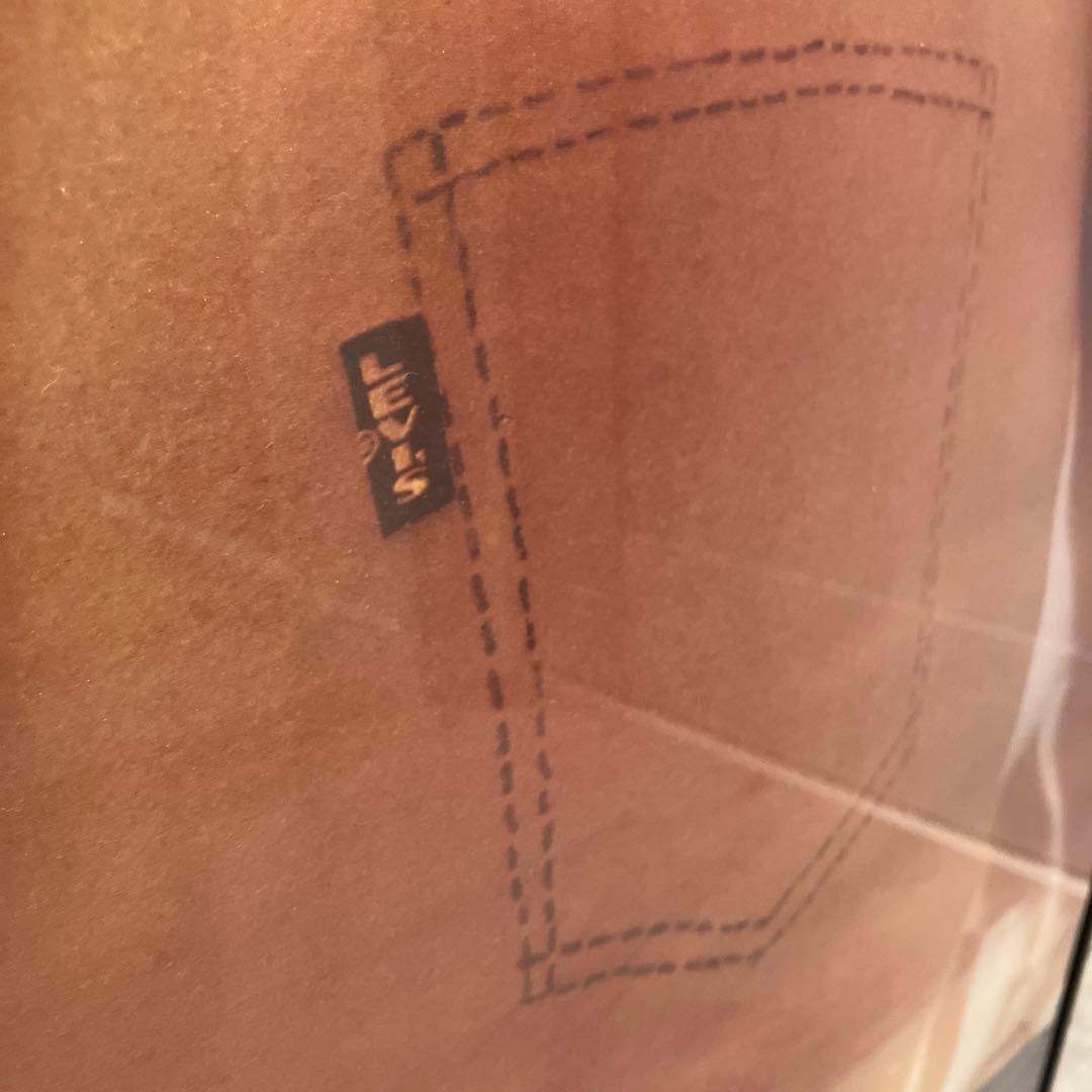 Levi's リーバイス　ポスター　大判　70s ビンテージ　額縁入り　ヒップ