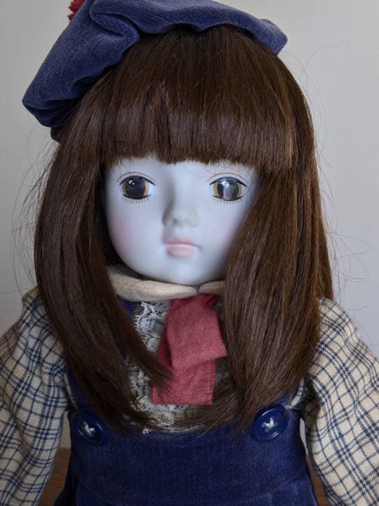 アンティークオルゴール人形