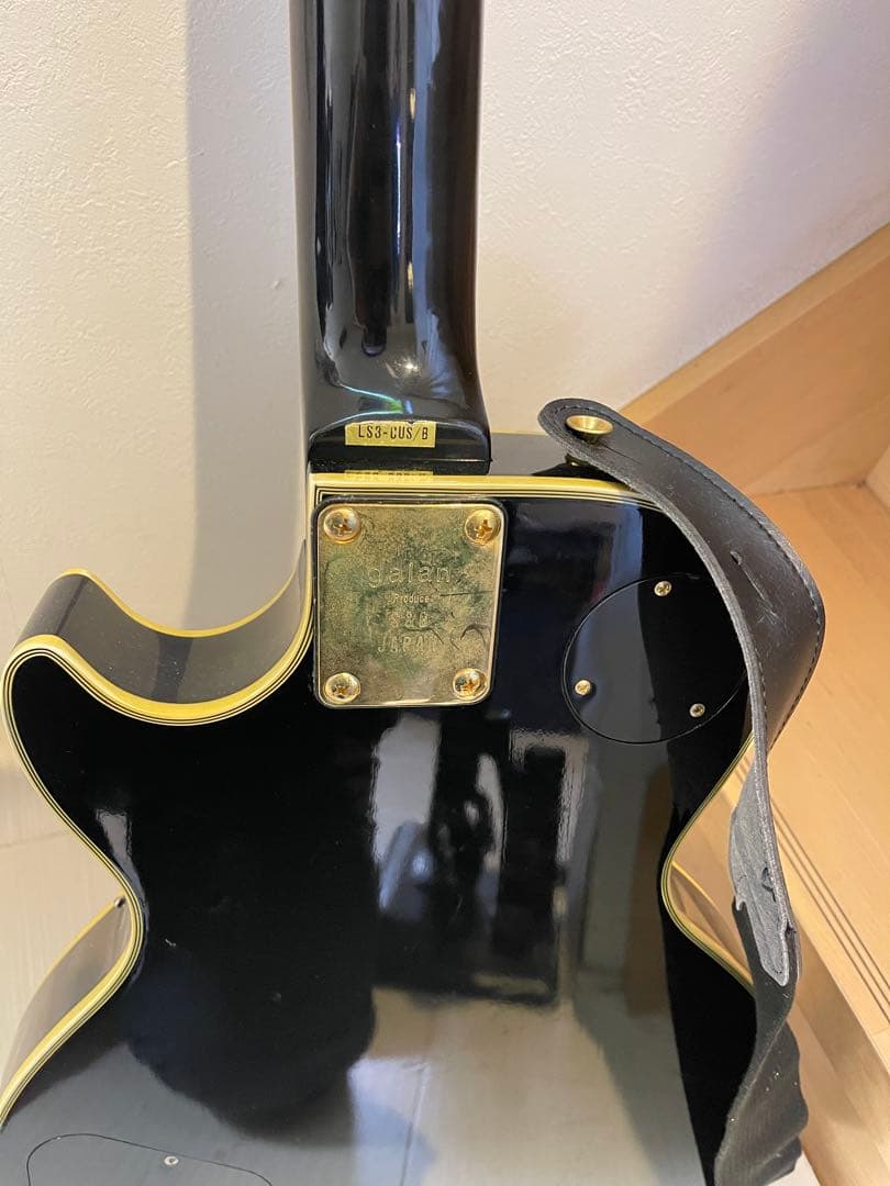 httesS.G. Galan LS3-CUS/B エレキギター ブラック