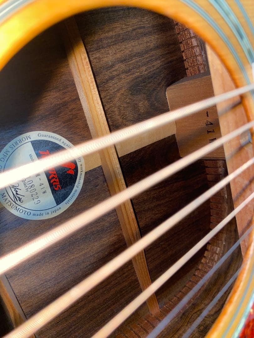 アコースティックギター　morris