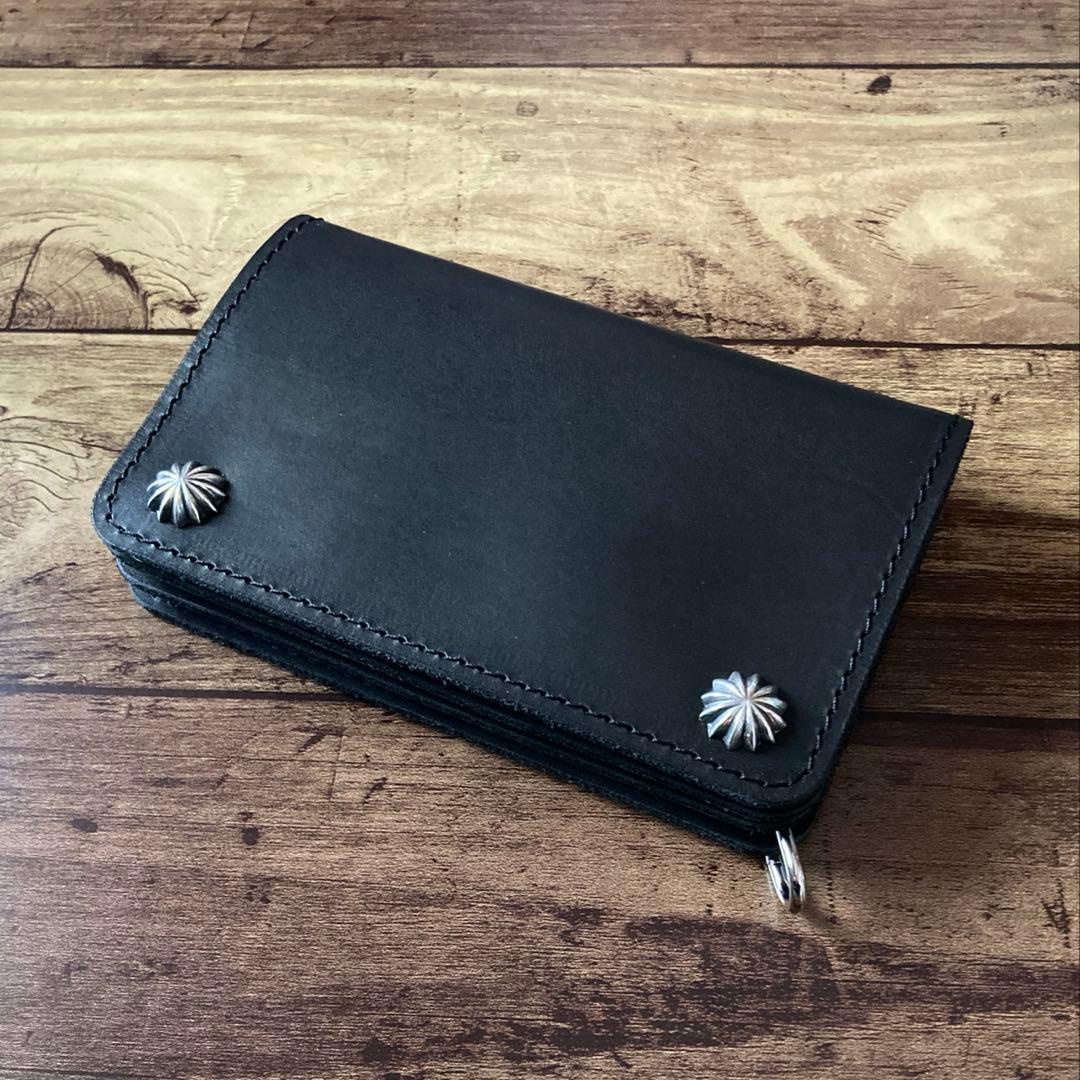 【お札を折らずに収納】トラッカーウォレット150（ミドル）3層【受注生産】