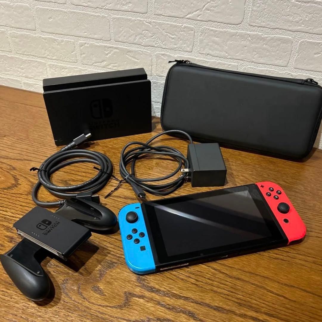 Nintendo Switch 本体 セット レッド ブルー Joy-Con