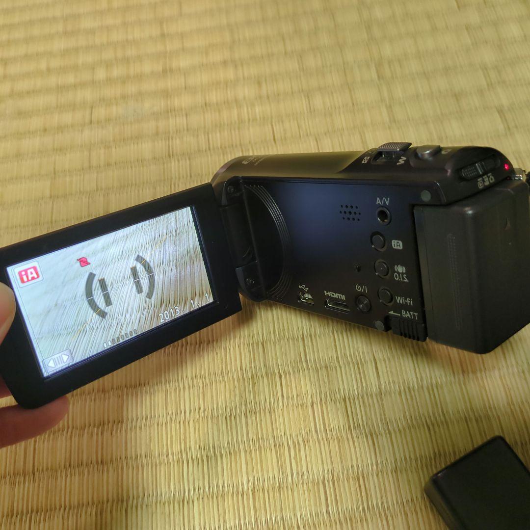 動作確認済　Panasonic HC-V520M ビデオカメラバッテリー　2個