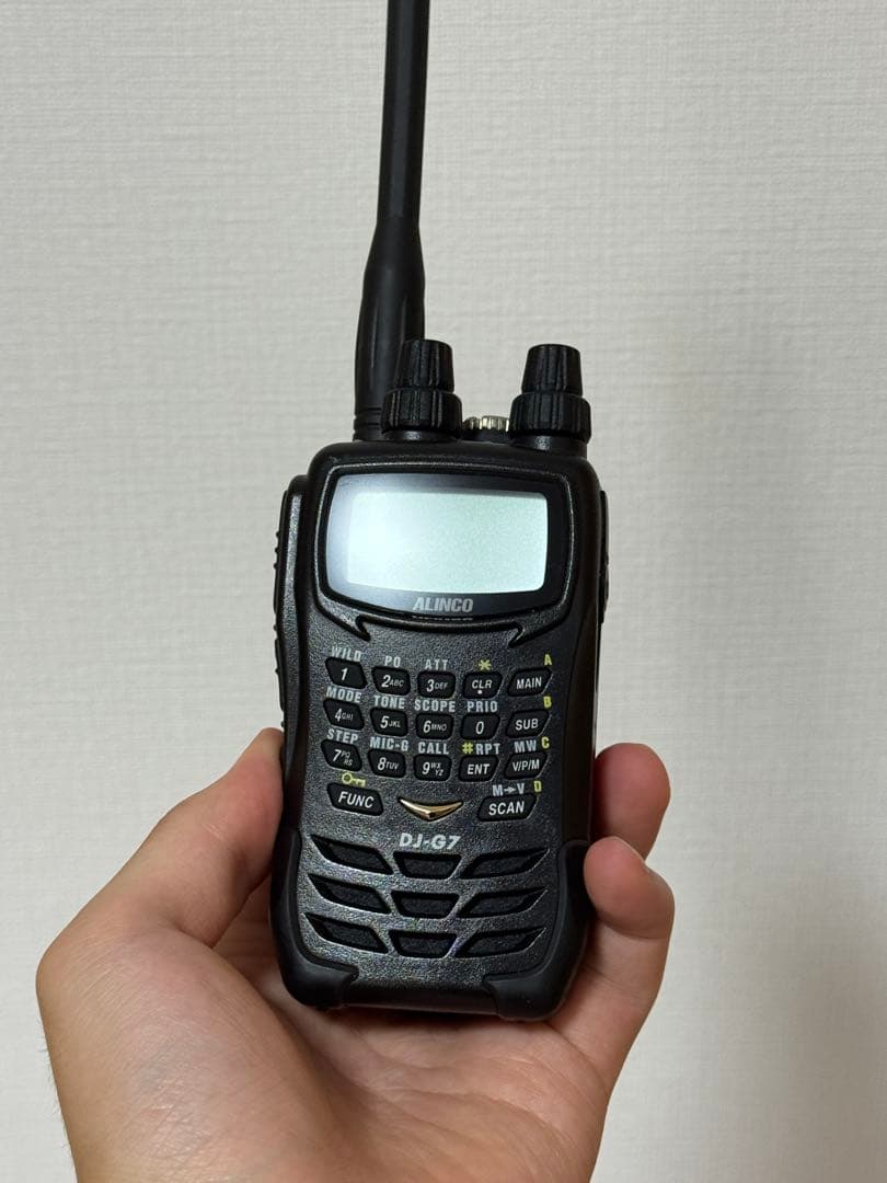 ほぼ未使用 ALINCO DJ-G7 アマチュア無線機