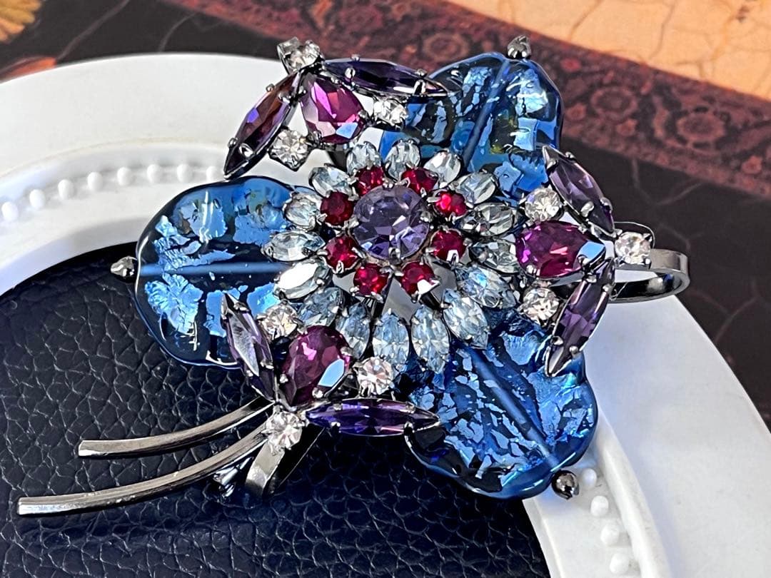 ひろみん様希少！ヨーロッパ 2wayヴィンテージブローチ9539