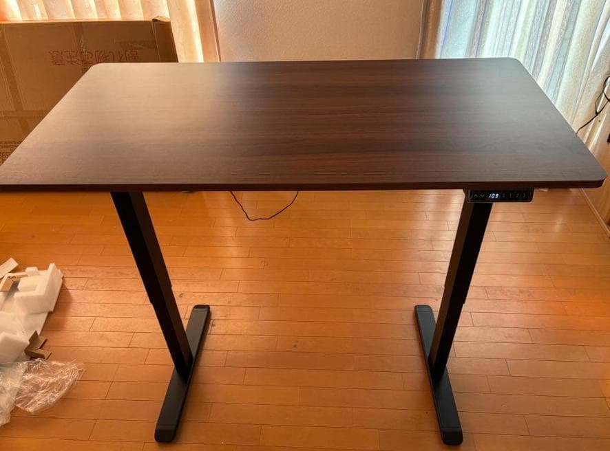 YAMAZEN 電動昇降デスク　エントリーモデル　120×60