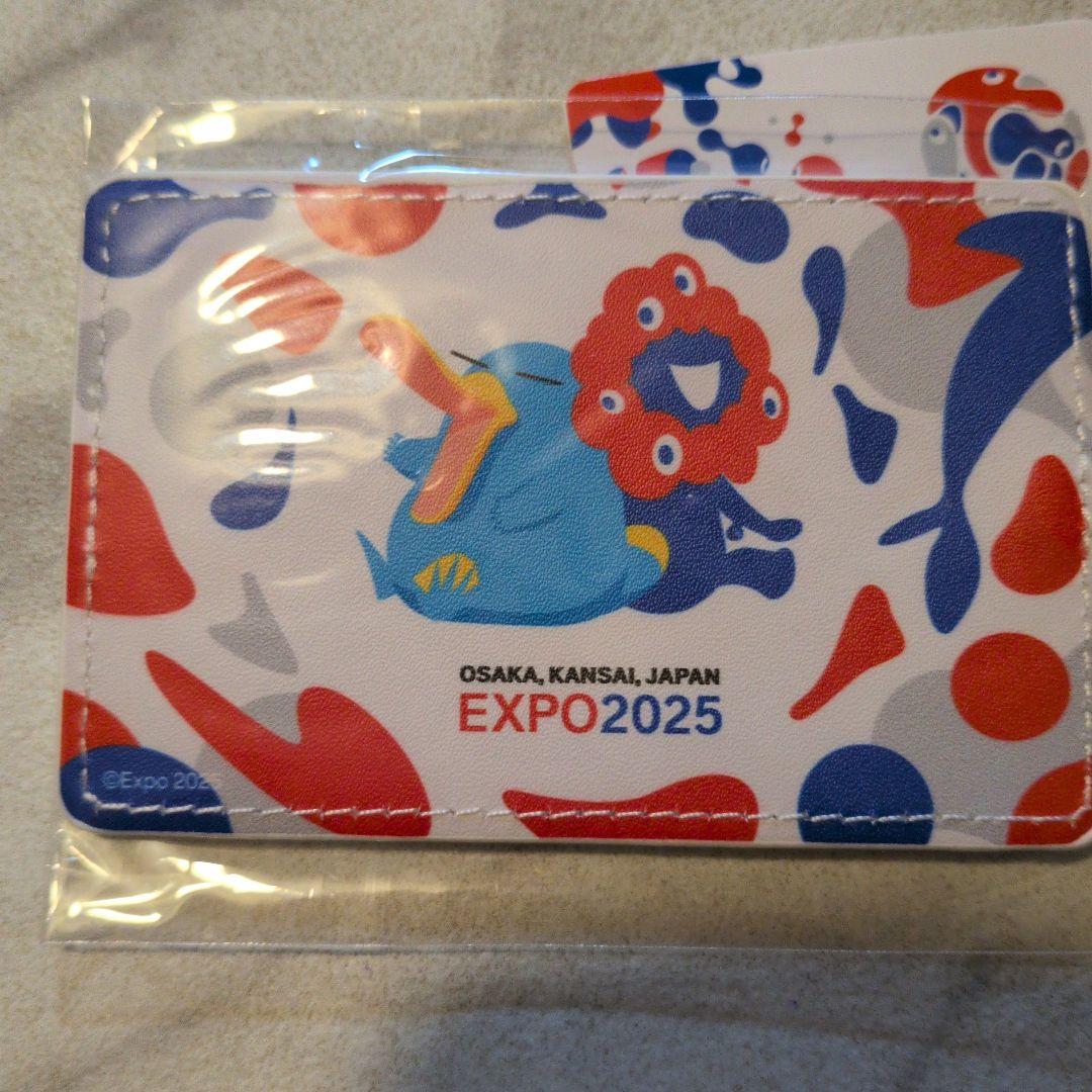 万博限定　 ICOCA　合皮パスケース イコちゃん　ミャクミャク　EXPO