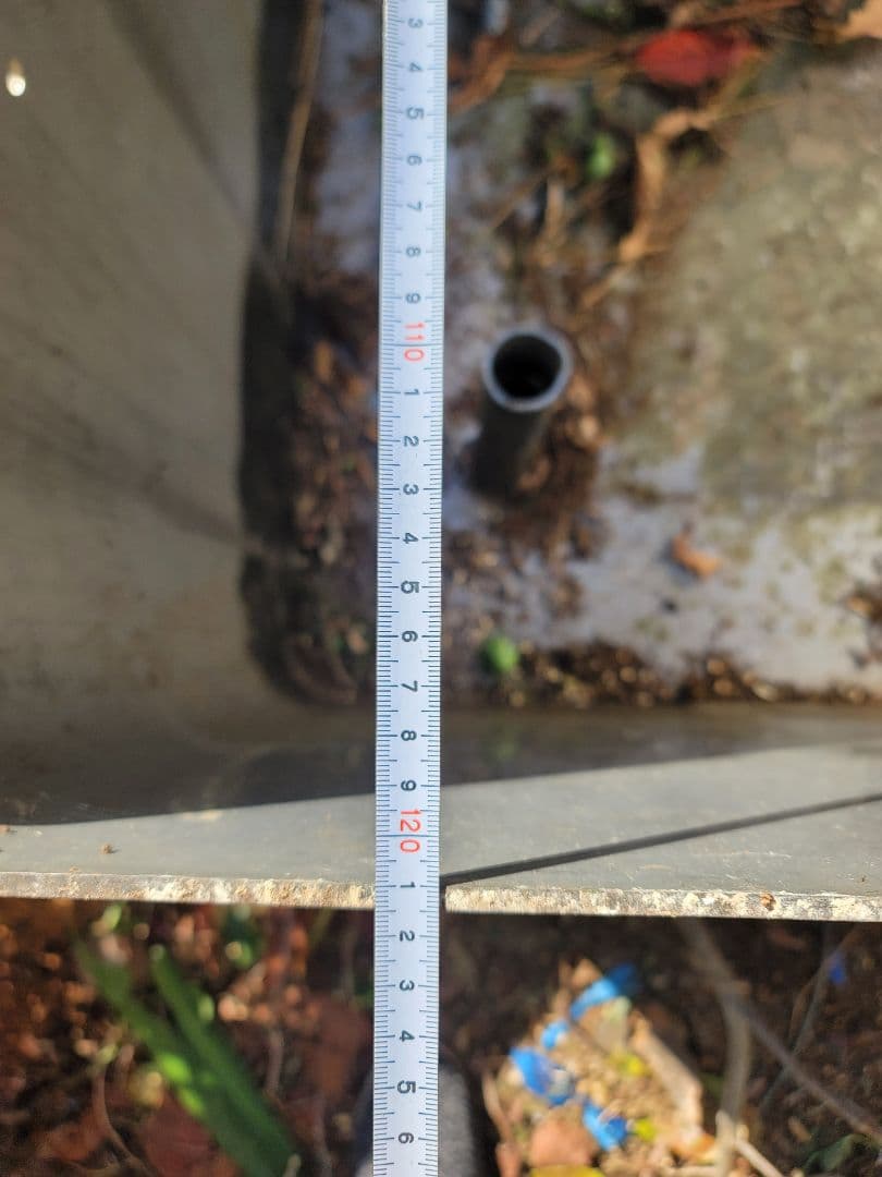 大型ステンレス水槽 排水口付き