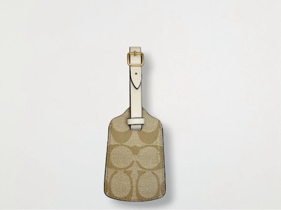 【正規品】COACH コーチ　ネームタグ シグネチャー ラゲッジタグ