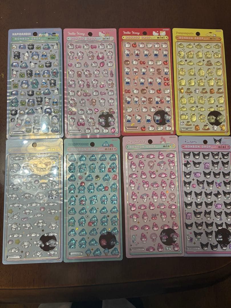 サンリオ ボンボンドロップシール ミニ 8種④