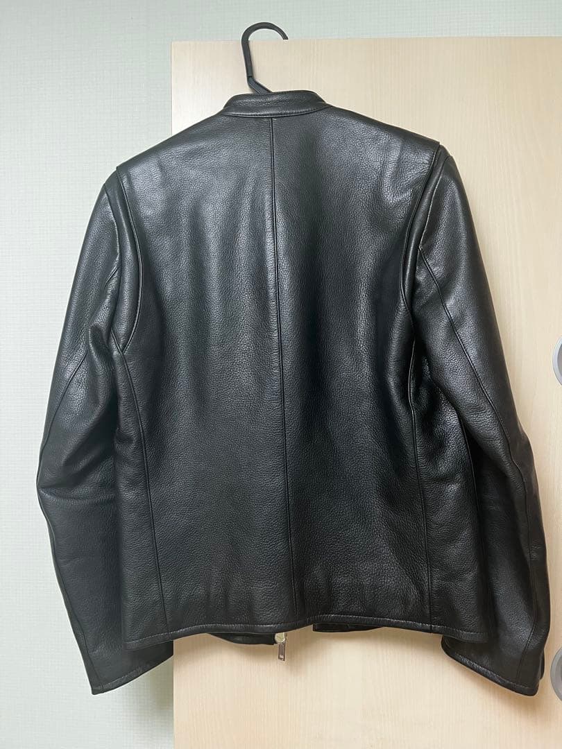 【美品、最終値下げ】リチウムオム　レザージャケット サイズM
