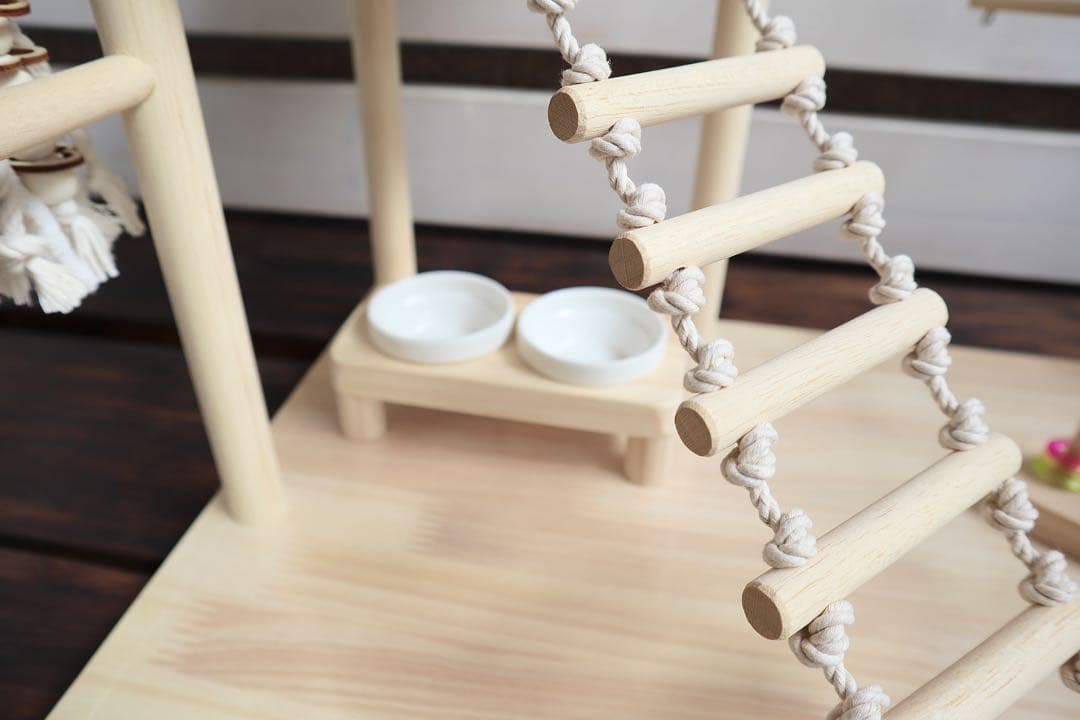 ことりのおおきなあそびば　文鳥　インコ　バードジム　バードアスレチック