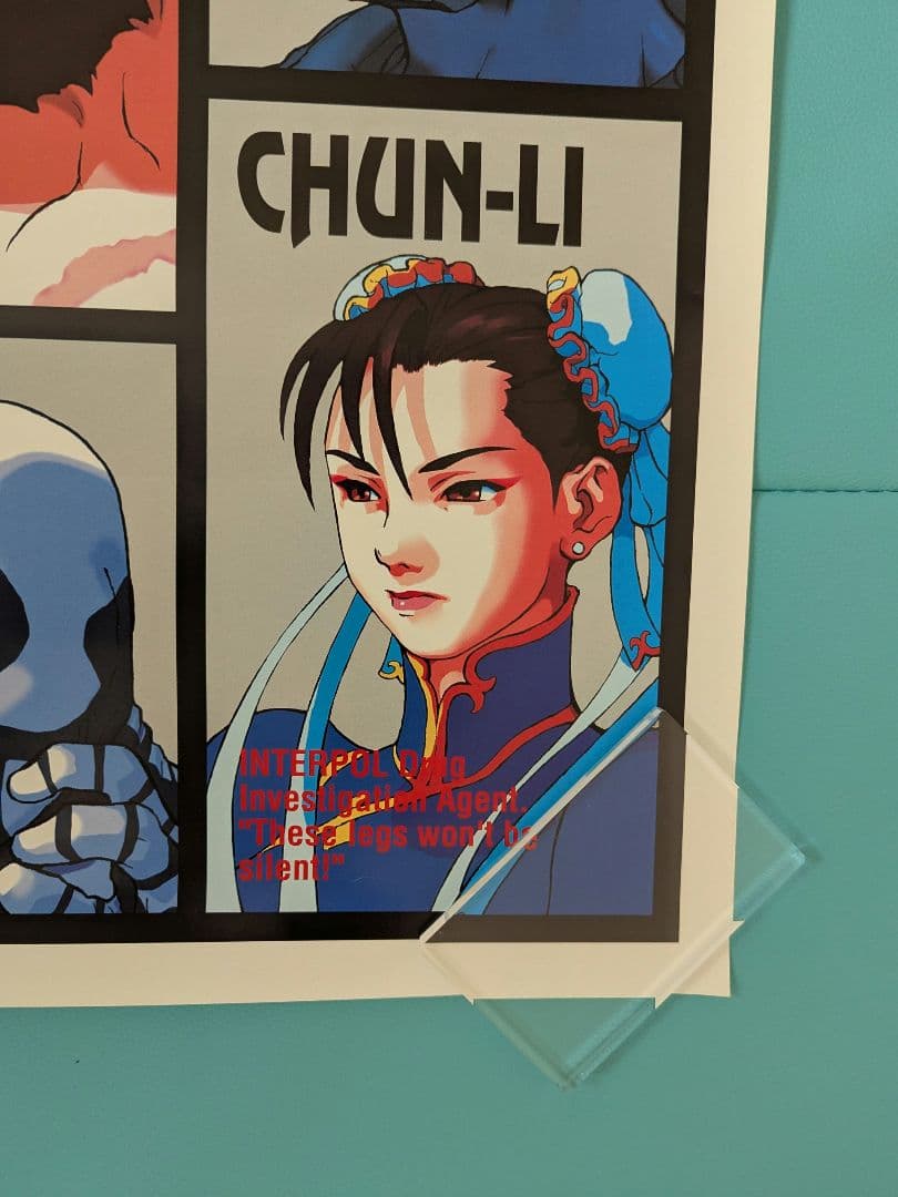 ストリートファイターEX B1サイズポスター未使用