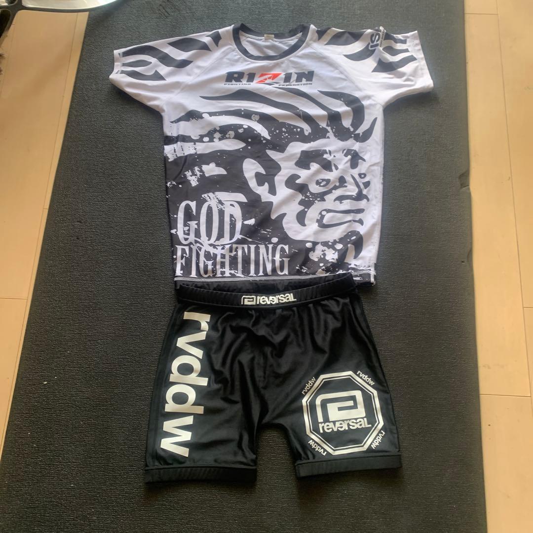 RIZEiZラッシュガード ファイトショーツメンズreversal リバーサル