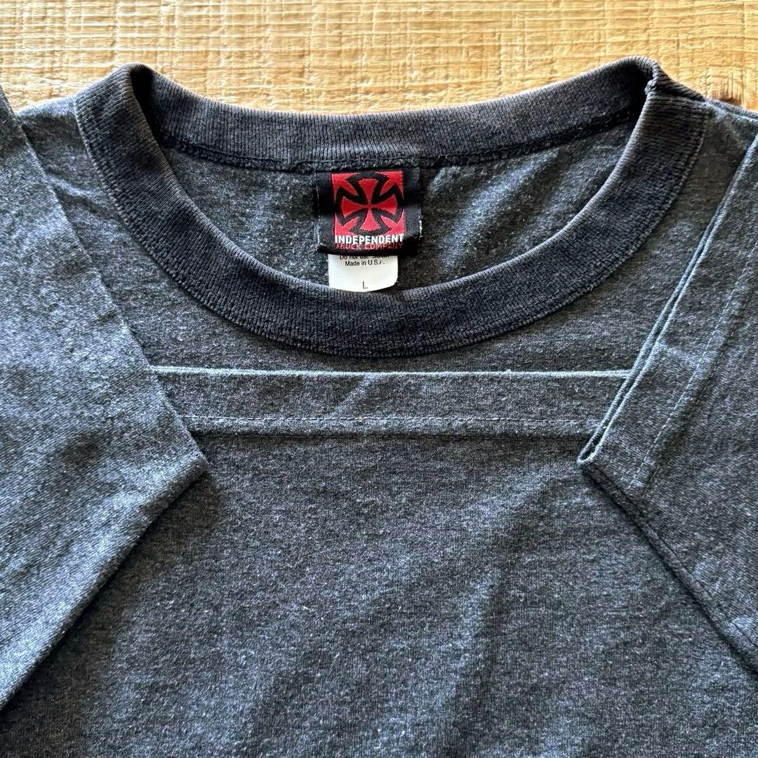 インディペンデント　両面プリントTシャツ　90sビンテージ　USA製　Lサイズ
