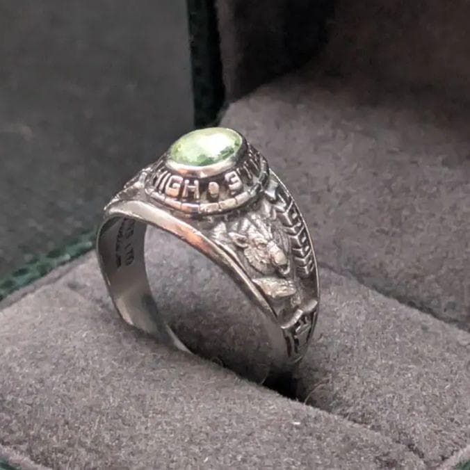 ジョンロバーツ社 シルバー LTD カレッジリング 1992年 16号