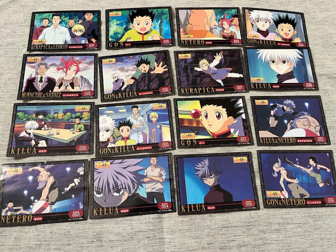HUNTER×HUNTER　トレーディングステッカー　65枚　アマダ　旧アニメ