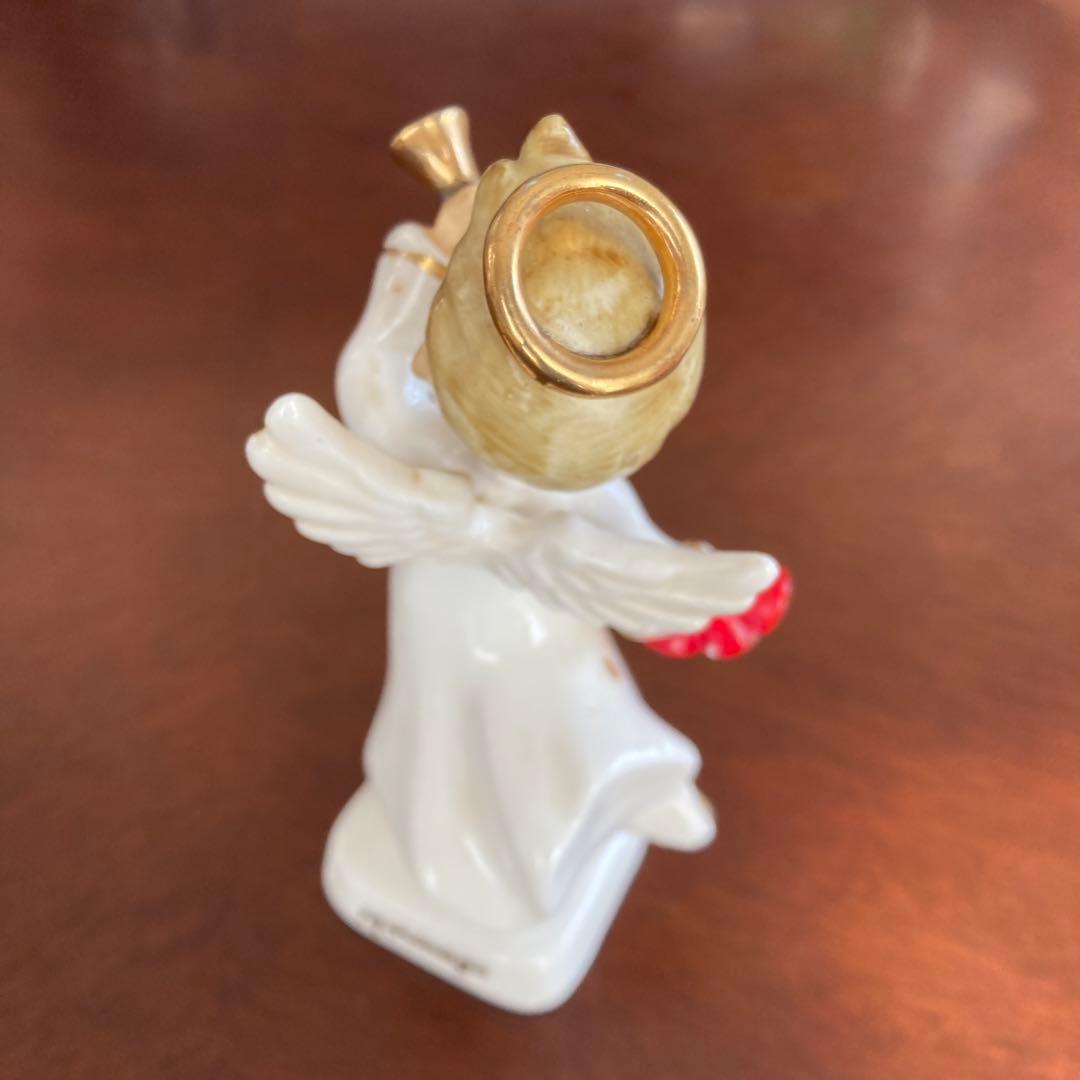エンゼル人形　森永製菓　エンジェル　天使　置物　　陶器　昭和レトロ