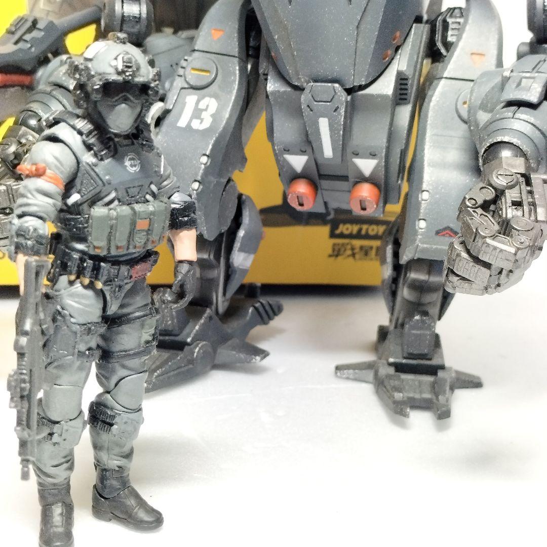 現状品 JOYTOY 戦星辰 ノース アサルト メカ コマンド メカ セット