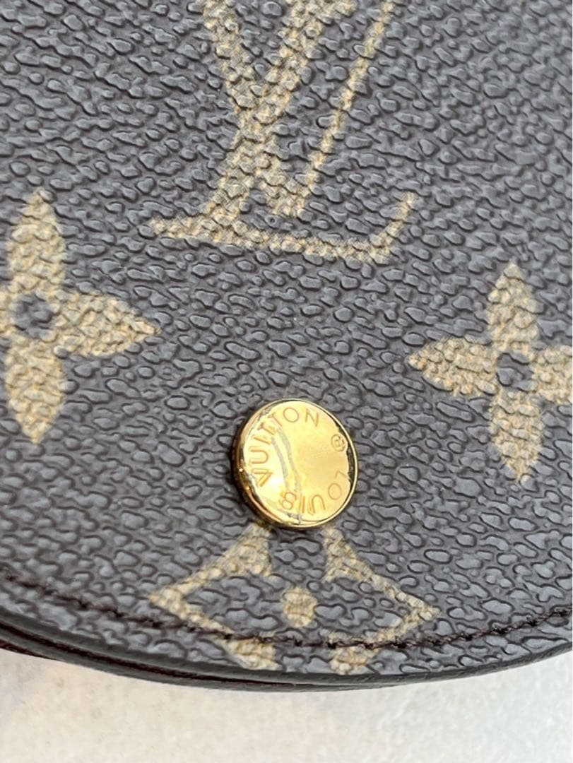 【新品未使用】LOUISVUITTONモノグラム ポルトモネ グゼ ケース