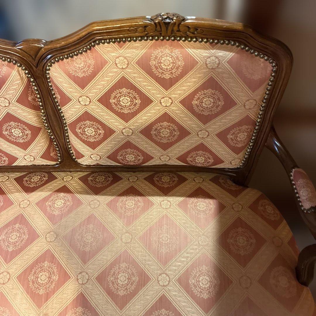 西洋スタイル ダイヤモンドパターンソファ