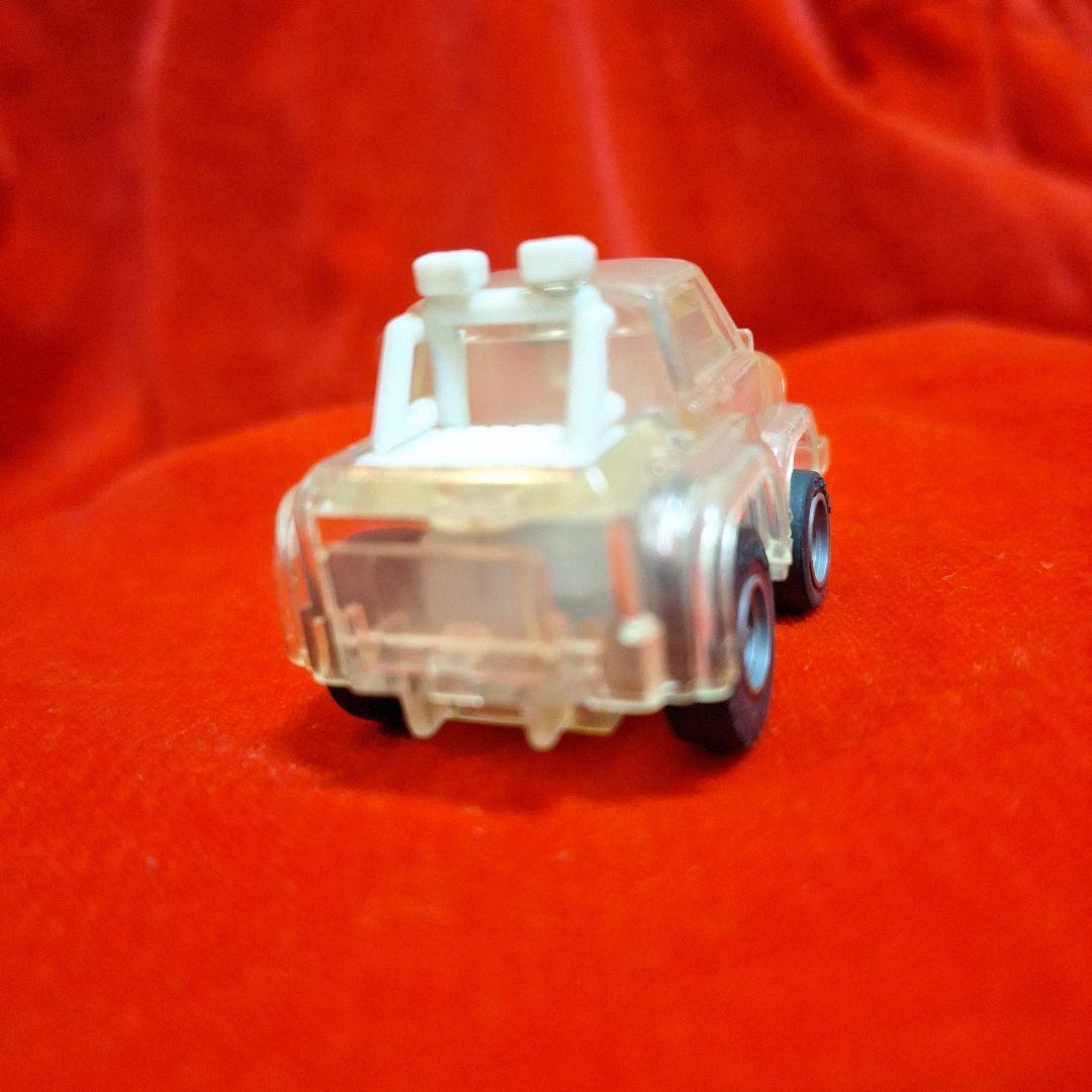 当時物 透明 スケスケ クリア チョロQ A品番 2台セット 銀座キンタロウ