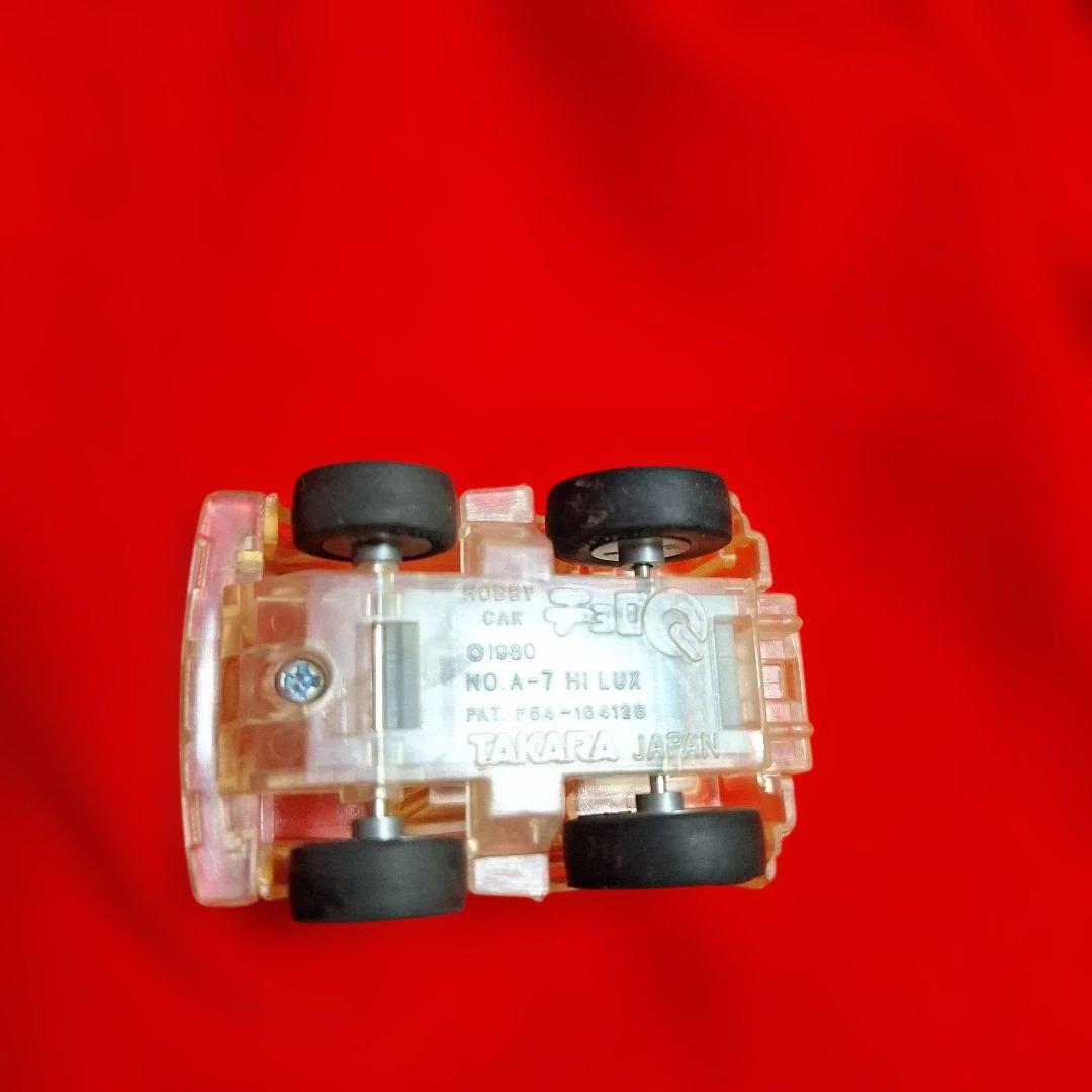 当時物 透明 スケスケ クリア チョロQ A品番 2台セット 銀座キンタロウ