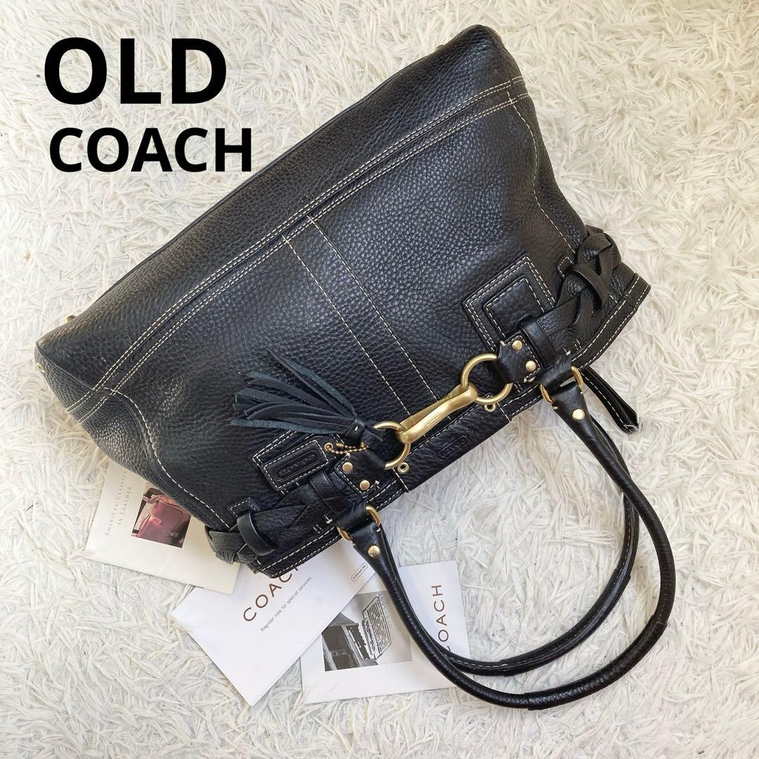 美品 vintage coach old archive y2k ミニボストン