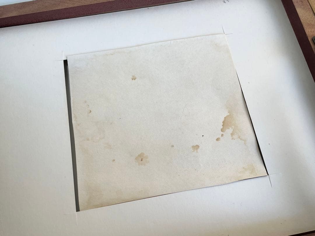 人間国宝　芹沢銈介　ピーマン　野菜　版画　木版　手彩色　額入　額装　民芸　民藝