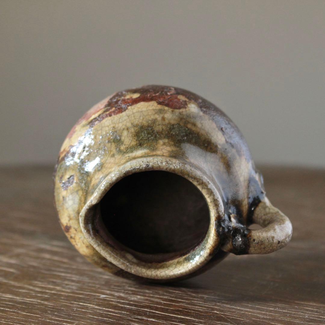 古瀬戸 鳶口 水注 酒次 小壺 徳利 古美術 古道具 アンティーク 酒器