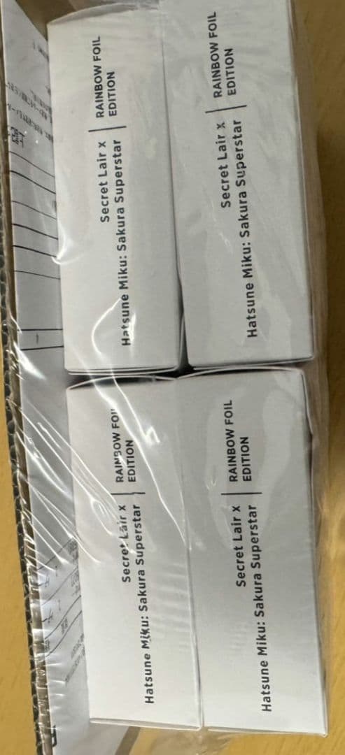 SECRET Lair 初音ミク春4パックセット