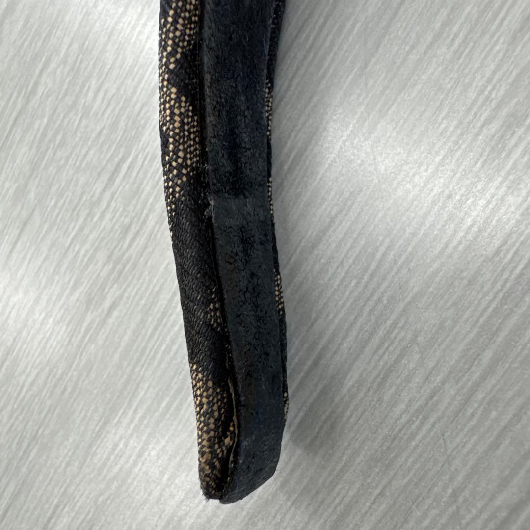 FENDI ロゴ入りヘアバンド ブラック・ゴールド