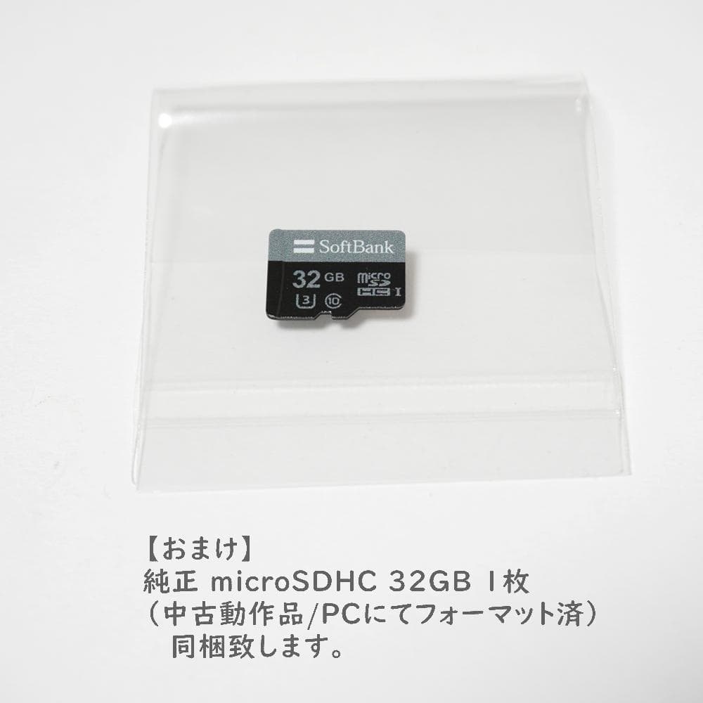 かんたん携帯10 807SH ゴールド SIMロック解除済 SD付 ソフトバンク