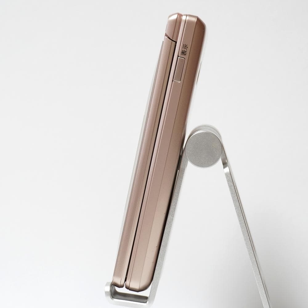 かんたん携帯10 807SH ゴールド SIMロック解除済 SD付 ソフトバンク