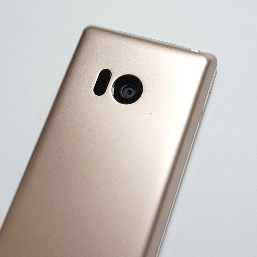 かんたん携帯10 807SH ゴールド SIMロック解除済 SD付 ソフトバンク